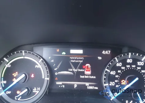 2021 Toyota Highlander Hybrid Platinum из США, поврежденный, VIN 5TDFARAH9MS006186